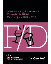 Frans Samenvatting Examen HAVO 2018