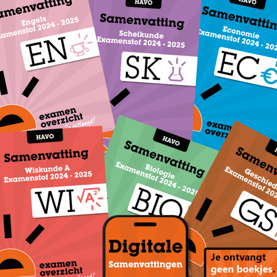 Digitale deal HAVO