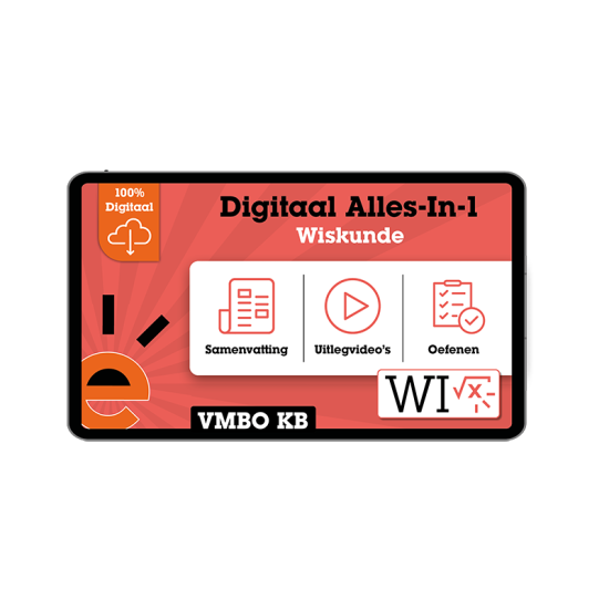 Digitaal Alles-In-1 Wiskunde (VMBO KB)