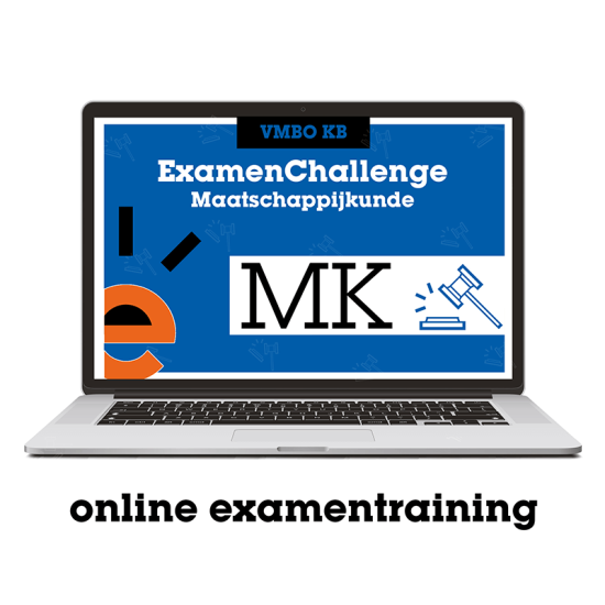 Online Examentraining: ExamenChallenge Maatschappijkunde VMBO KB
