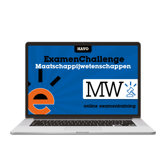 Online Examentraining: ExamenChallenge Maatschappijwetenschappen HAVO