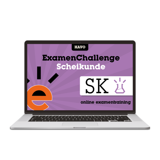 Online Examentraining: ExamenChallenge Scheikunde HAVO