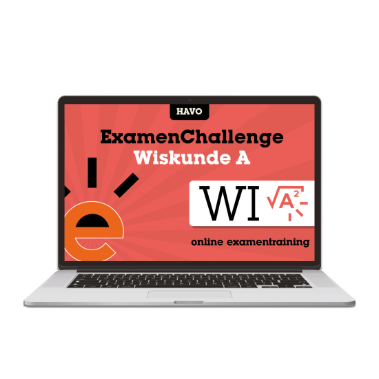 Online Examentraining: ExamenChallenge Wiskunde A HAVO