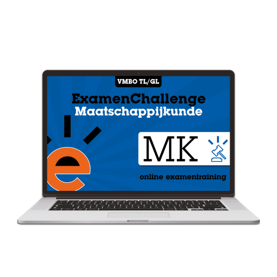 Online Examentraining: ExamenChallenge Maatschappijkunde VMBO TL/GL
