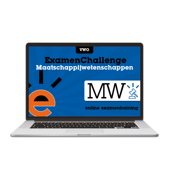 Online Examentraining: ExamenChallenge Maatschappijwetenschappen VWO