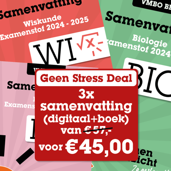 Deal: Samenvattingen VMBO BB