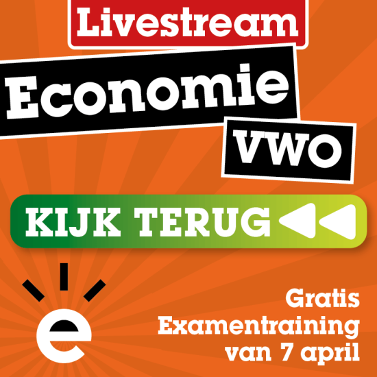 Herhaling Livestream Economie (VWO)