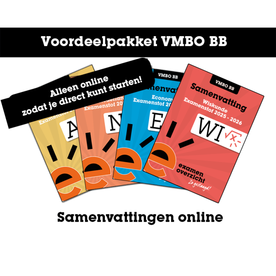 Voordeelpakket Digitale Samenvattingen VMBO BB