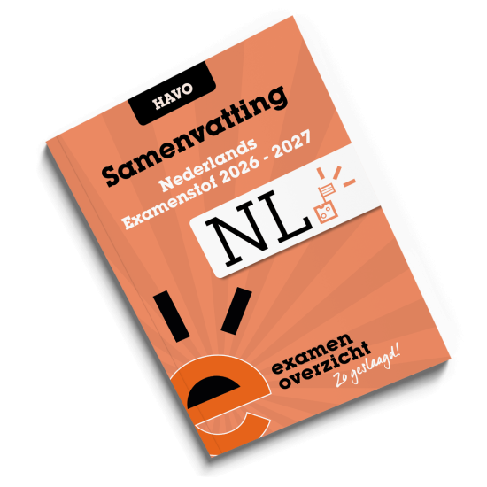 Samenvatting Nederlands (HAVO)