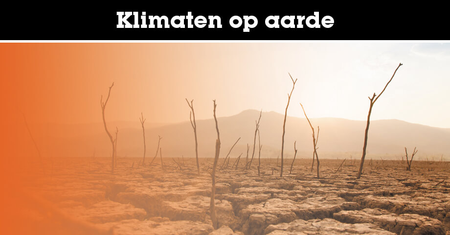 Verschillende klimaten op aarde