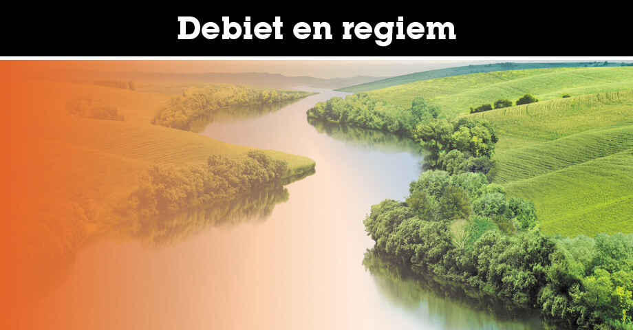 Wat is het verschil tussen debiet en regiem?