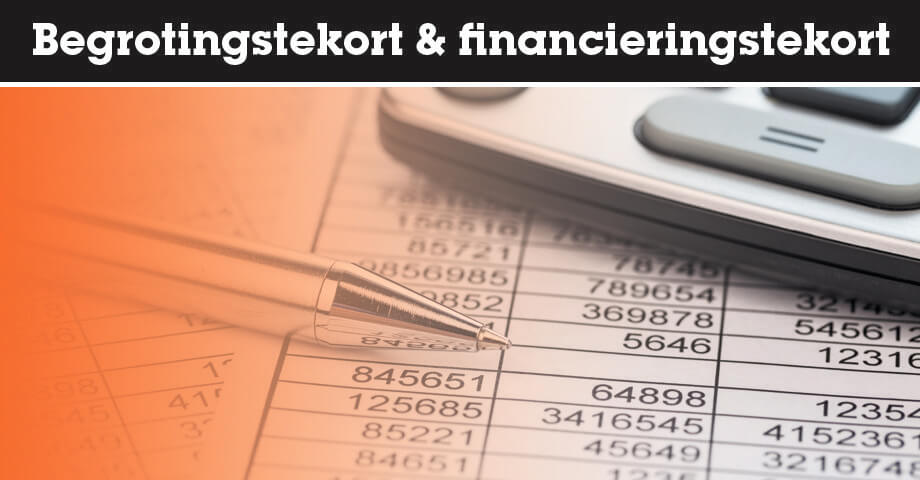 Begrotingstekort en financieringstekort