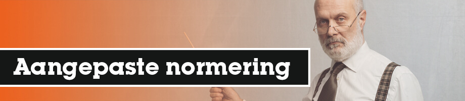 Aangepaste normering bij eindexamen 2021 Aangepaste normering bij eindexamen 2021
