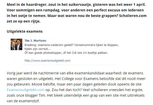 Scholieren.com Scholieren.com
