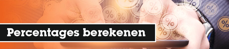 Hoe bereken je een percentage?