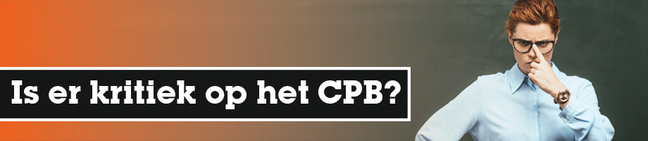Is er kritiek op het Centraal Planbureau?