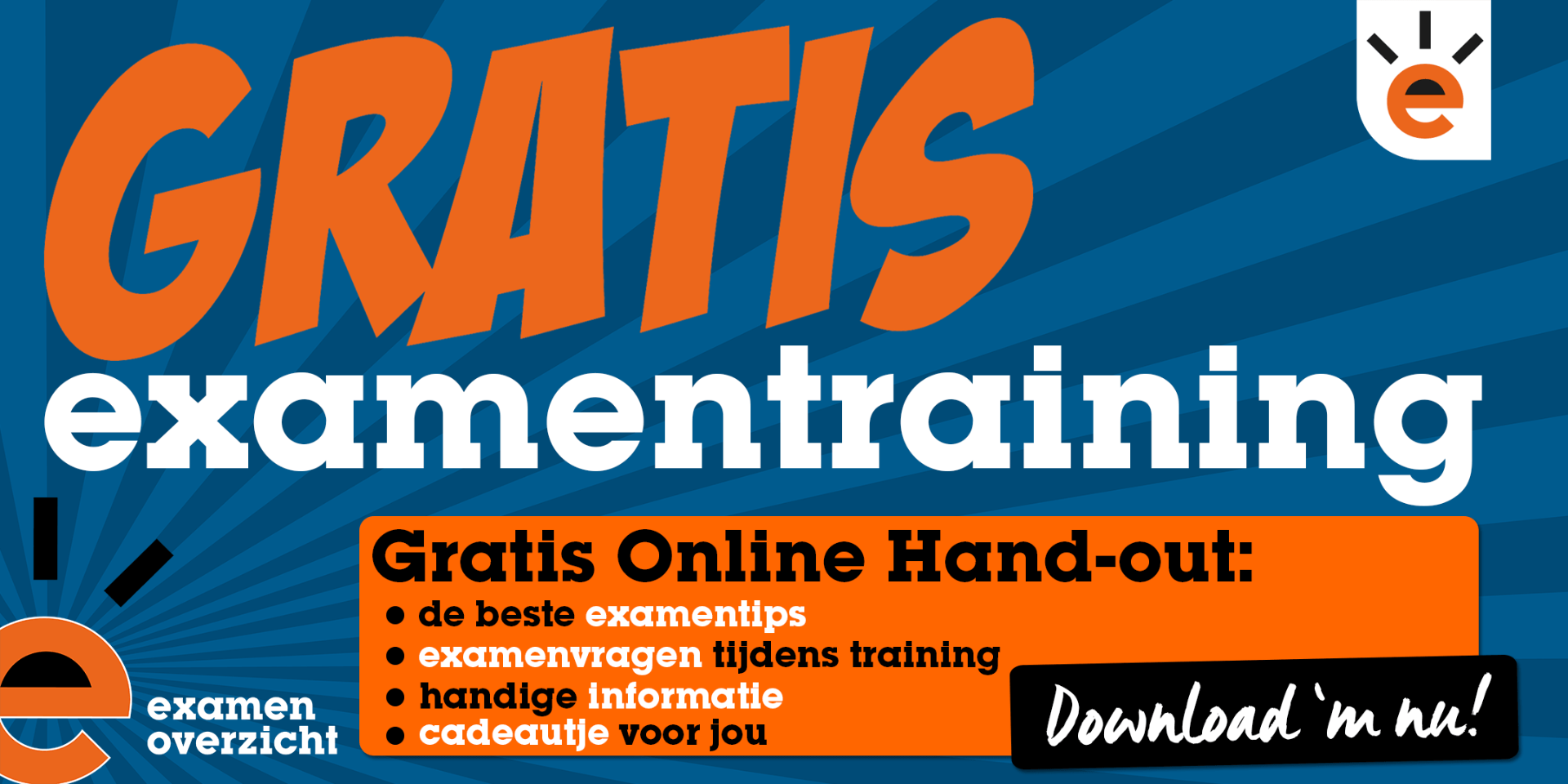 Gratis Examentraining 2026 terugkijken Gratis Examentraining terugkijken