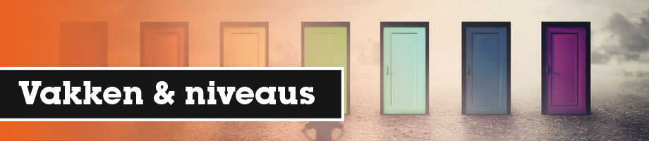 Vakken en niveaus Vakken en niveaus