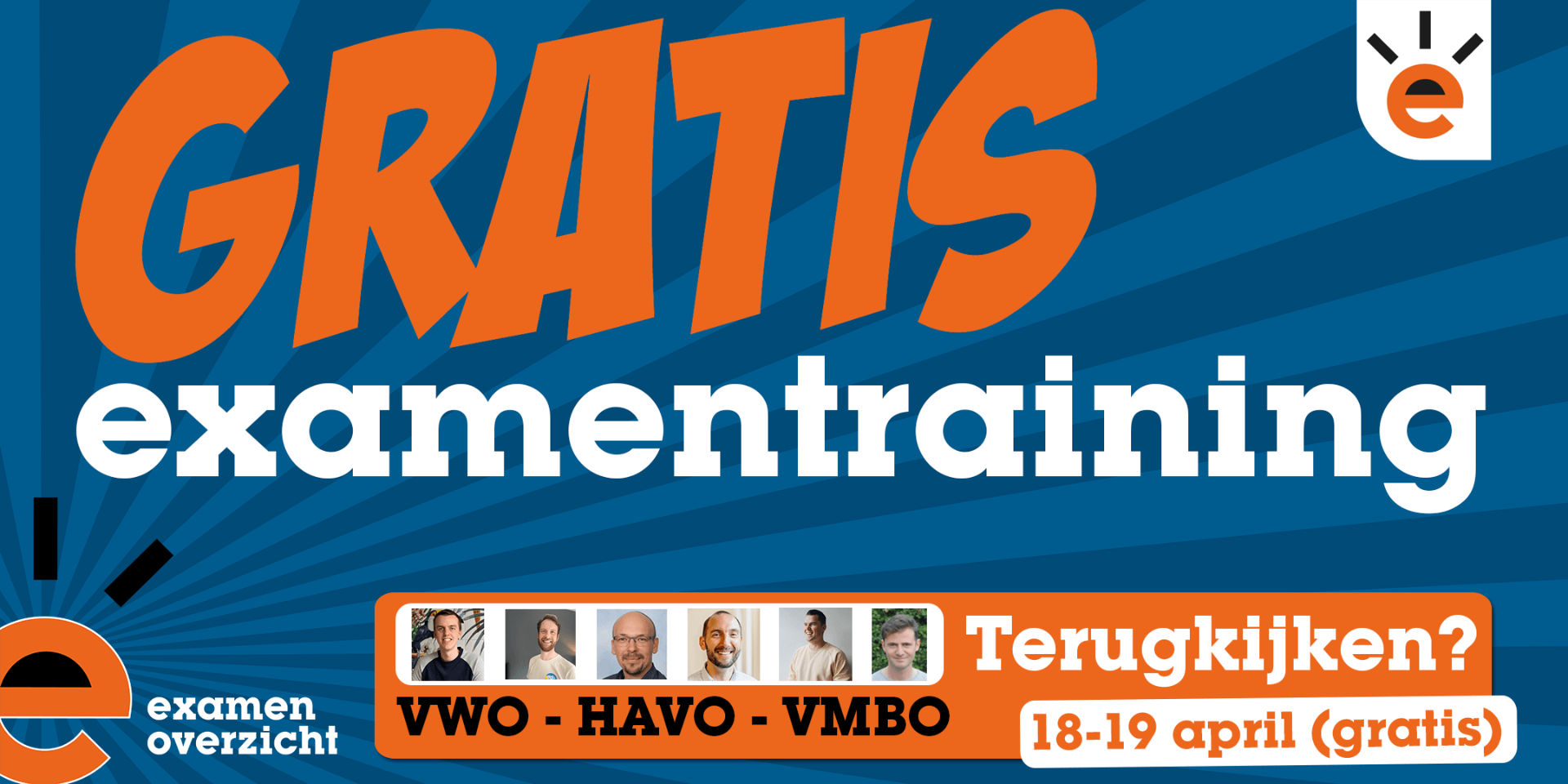 Gratis Examentraining 2026 terugkijken Gratis Examentraining terugkijken