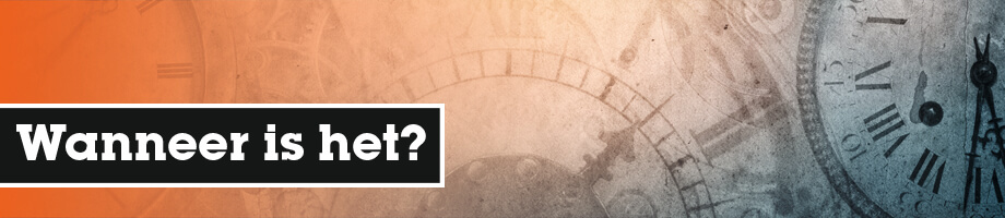 Wanneer is het staatsexamen?