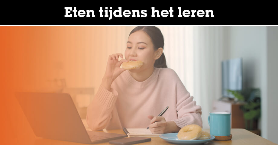 Eten tijdens het leren