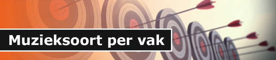 Muzieksoorten per vak