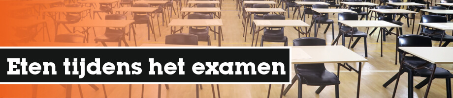 Wat kun je het beste eten tijdens het examen?