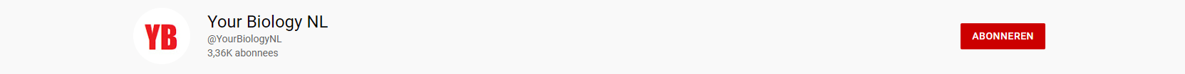 Youtube kanaal van Your Biology NL