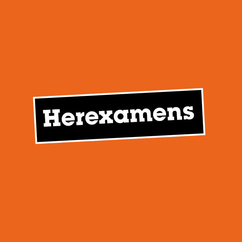 Herexamens-knop