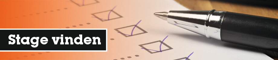 Hoe vind je een stage?