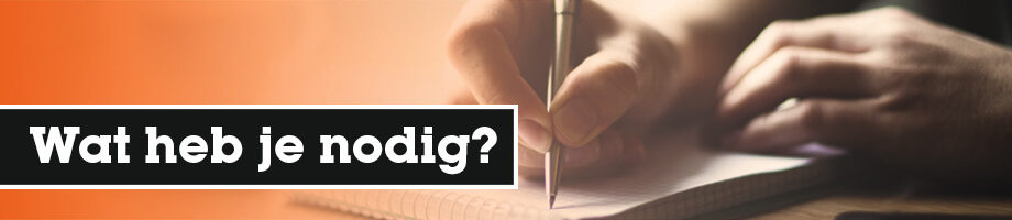 Wat heb je nodig om te solliciteren voor een stage?