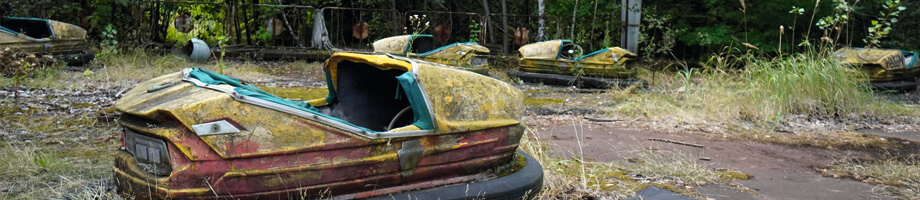 Gammastraling in Tsjernobyl