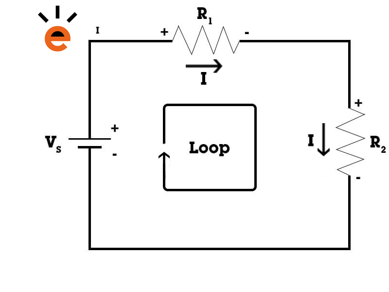 Gebruik spanningswet van Kirchhoff