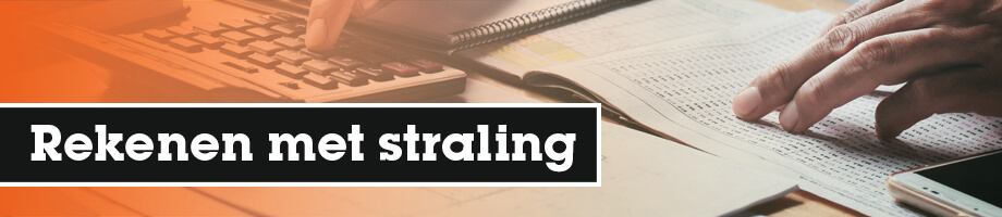 Hoe reken je met straling?