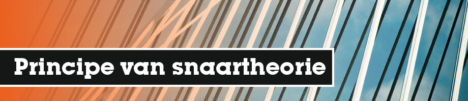 Hoe werkt het principe van snaartheorie?