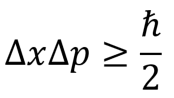 De onzekerheidsrelatie van Heisenberg - formule