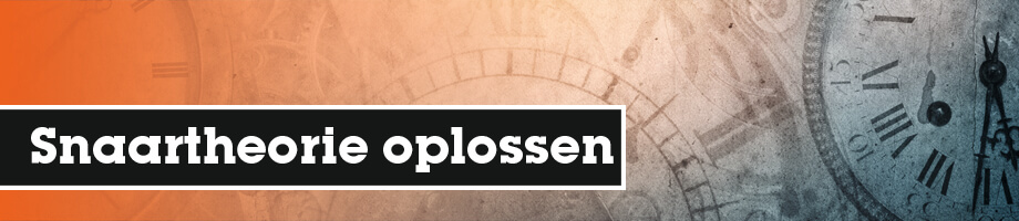 Wat gebeurt er als snaartheorie wordt opgelost?