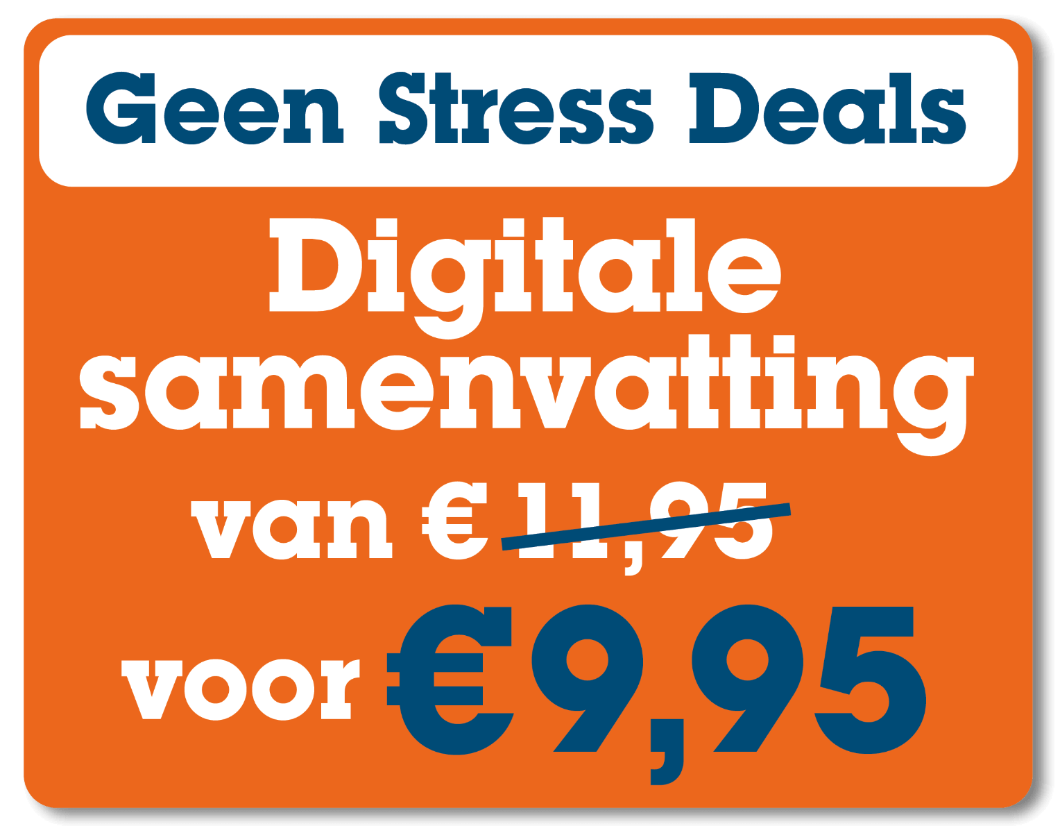 Examenstress_Deal_Samenvatting