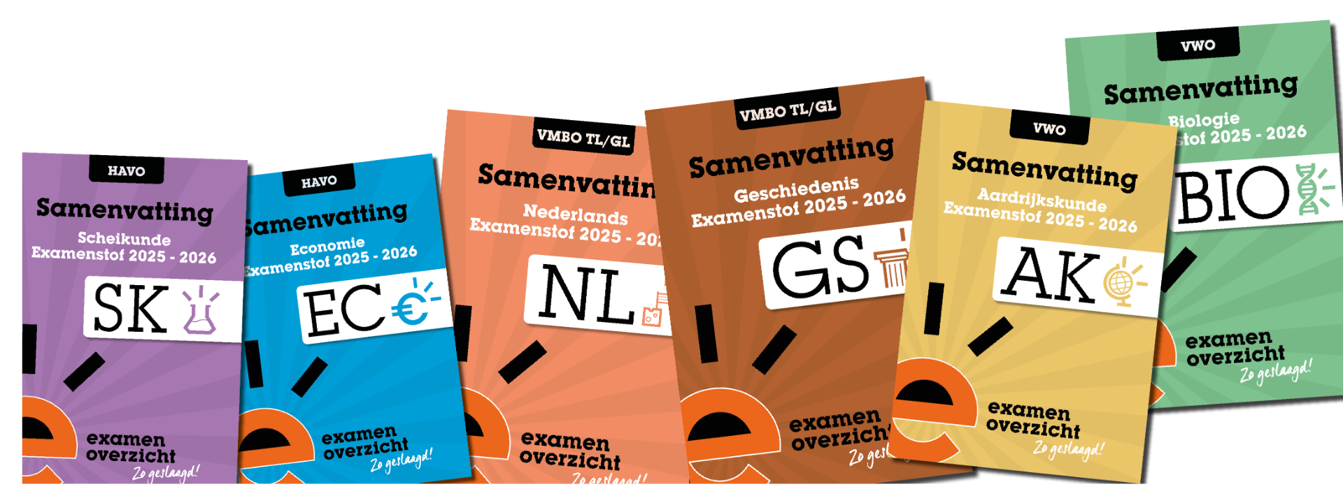 Examenstress Samenvattingen