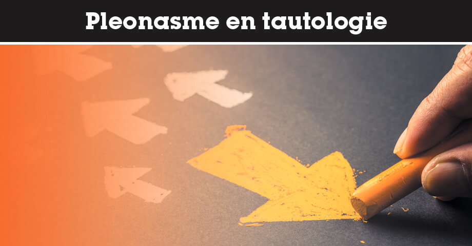 Pleonasme en tautologie