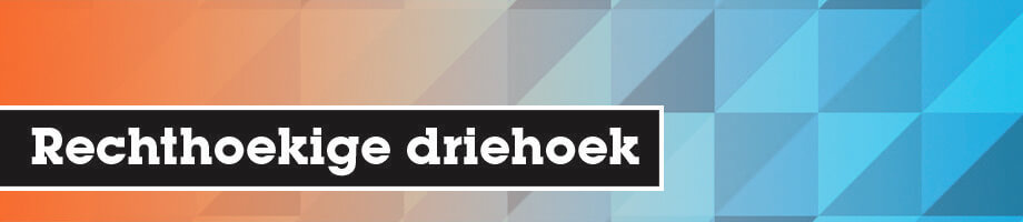 Rechthoekige driehoek