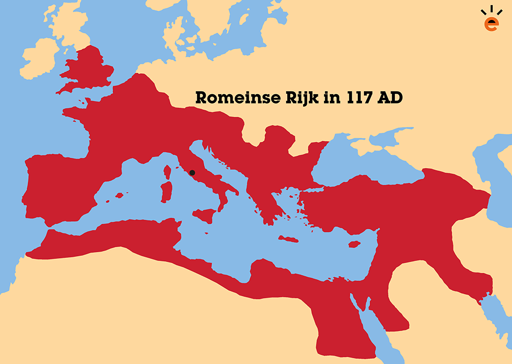 Map Romeinse Rijk