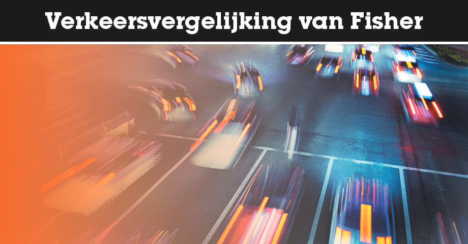 Verkeersvergelijking van Fisher