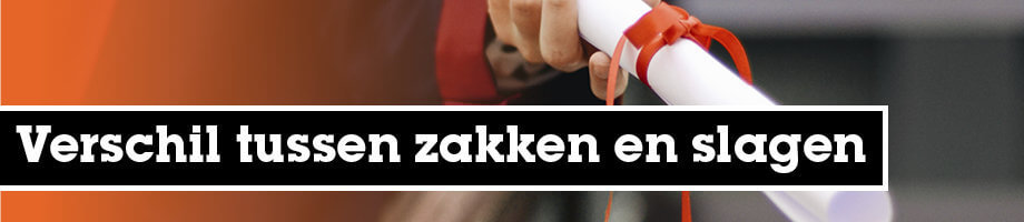 Verschil tussen zakken en slagen