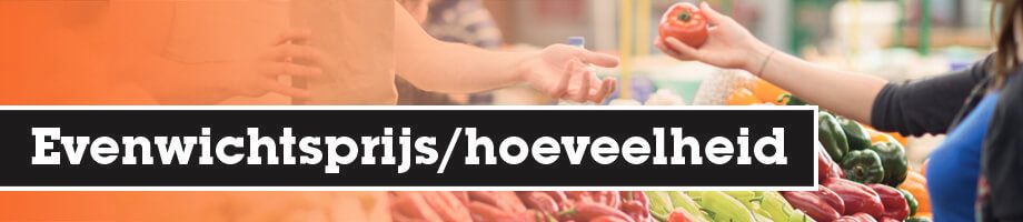 Evenwichtsprijs en evenwichtshoeveelheid