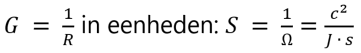 Geleidbaarheid berekenen Geleidbaarheid berekenen