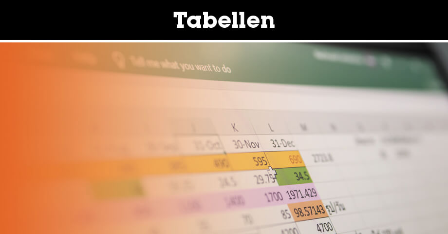 Tabellen