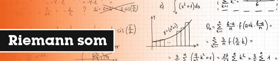 Wat is de Riemann som? Wat is de Riemann som?