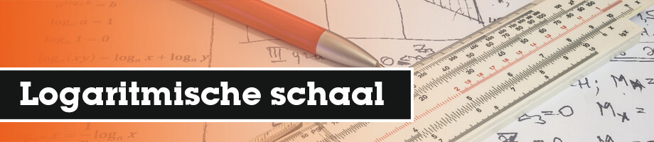 Wat is een logaritmische schaal? Wat is een logaritmische schaal?