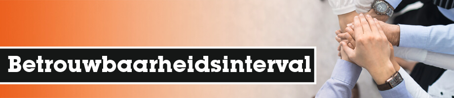 Wat is het betrouwbaarheidsinterval?